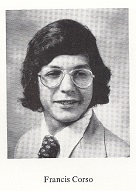 Francis (Fran) John Corso's Senior Photo 1979